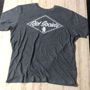 Riot Society Tee Shirt | Mens XL | Great Condition